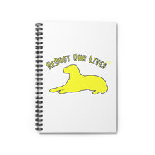 Load image into Gallery viewer, Spiral Notebook - Ruled Line